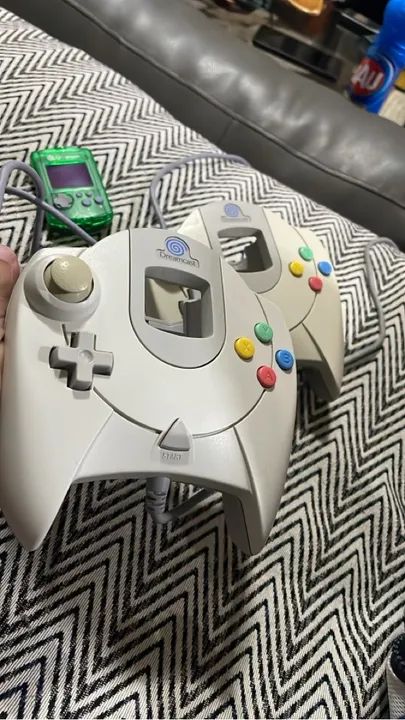 Controles e VMU - Dreamcast