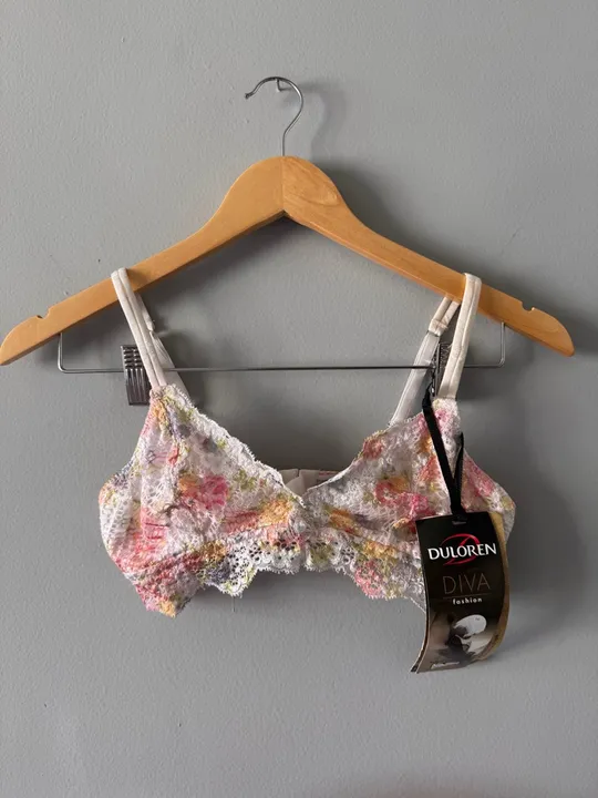 Sutiã com renda floral duloren - NOVO