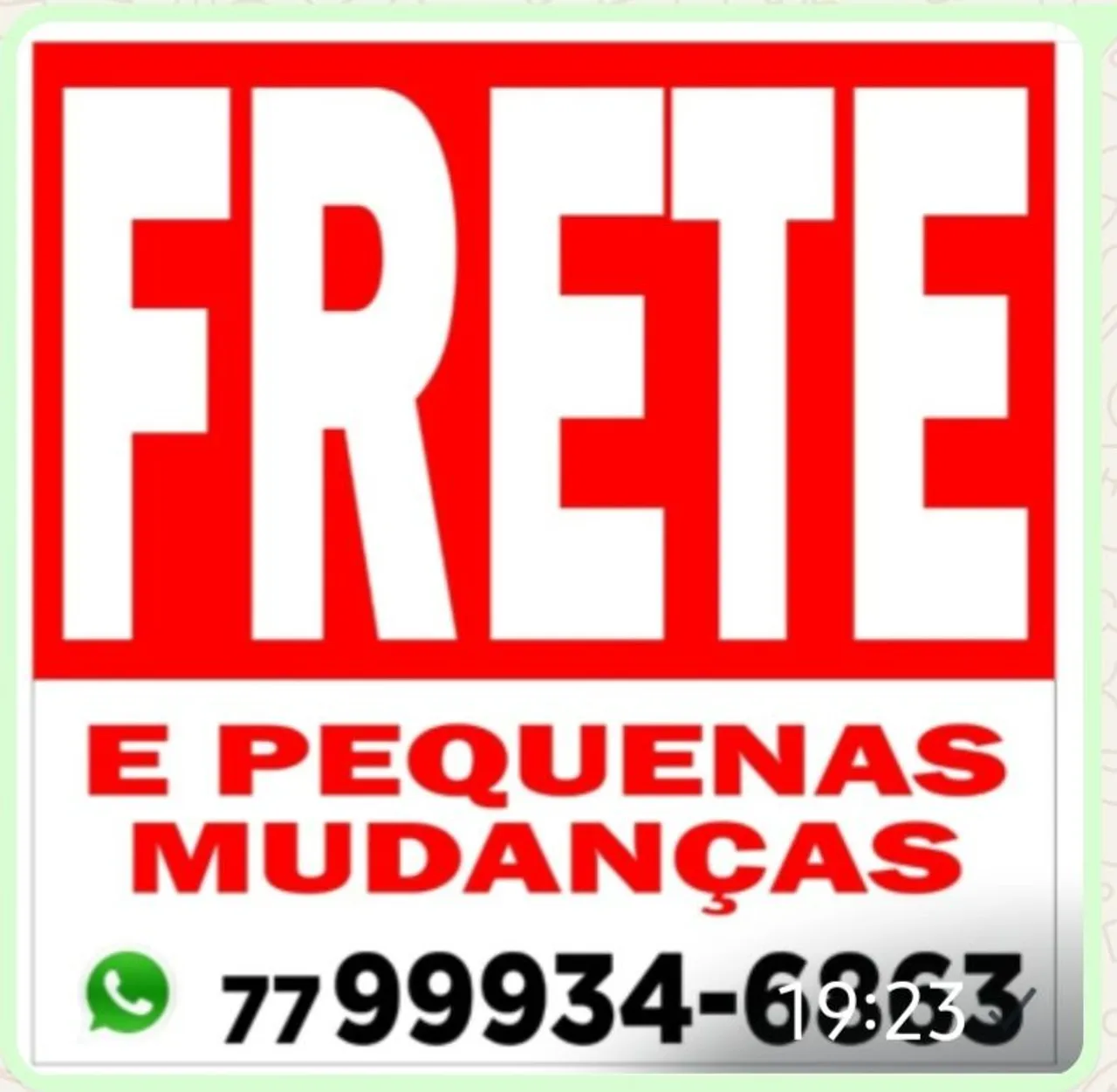Frete e pequenas mudanças bom Jesus da Lapa que região