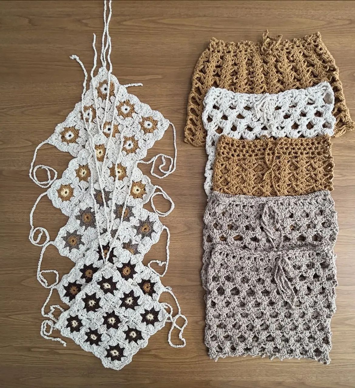 Coleção crochê moda praia 