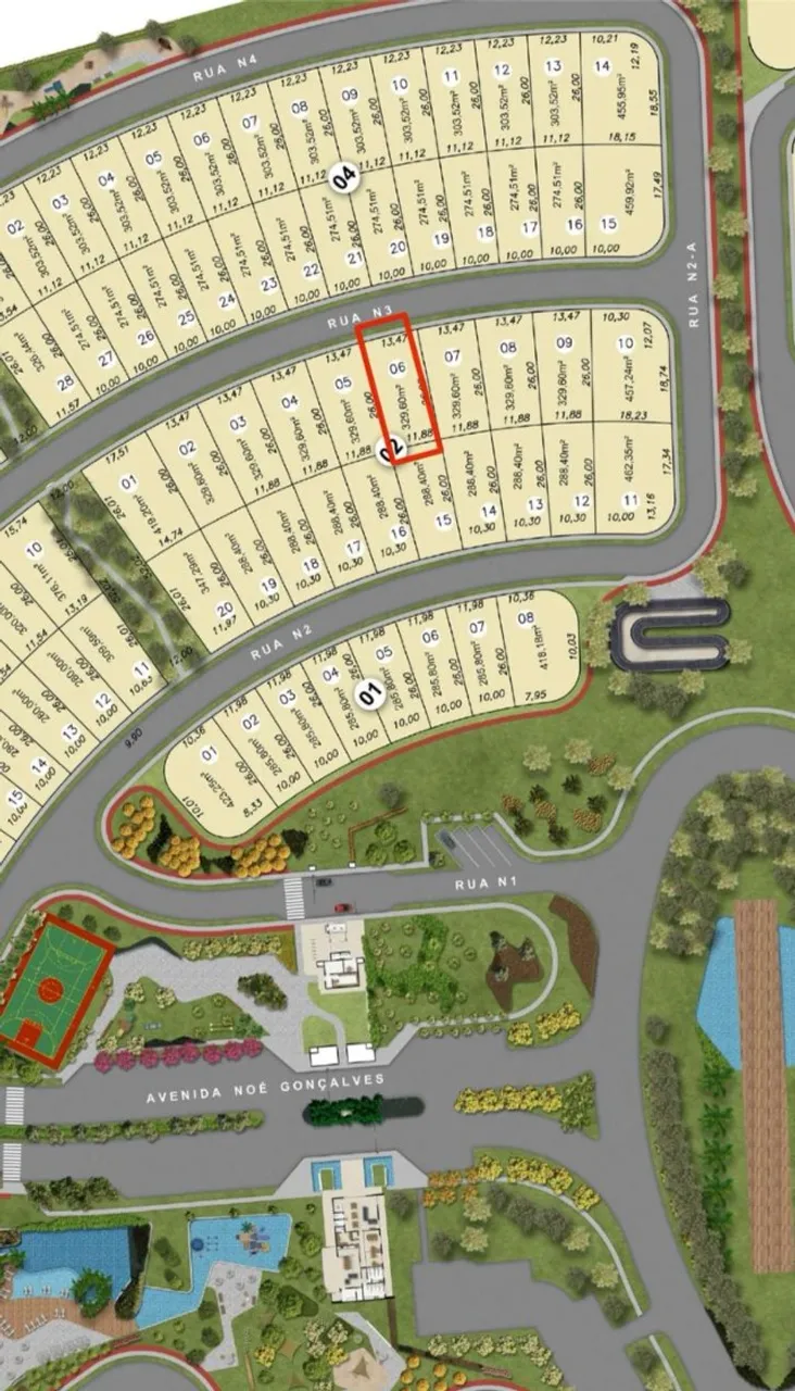 Ágio Oásis Laguna: Lote à Venda de 329,6 m2