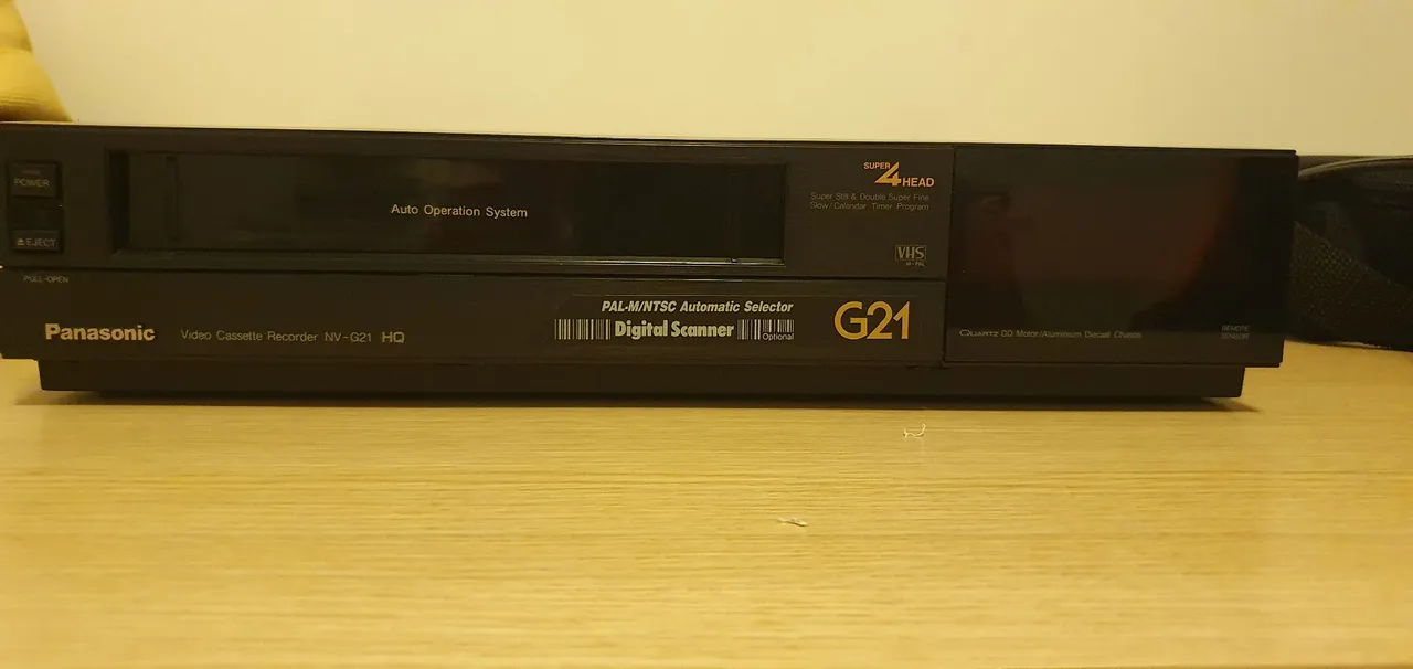 Vídeo Cassete Panasonic