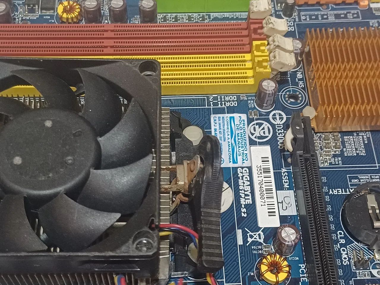 Kit placa mãe AM2,Am2+, ddr2 