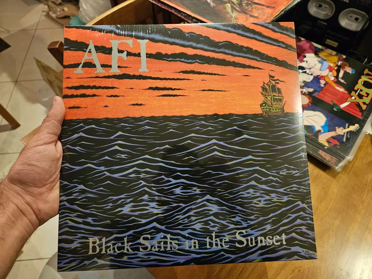 LP AFI - Black Sails In The Sunset - Vinil Novo