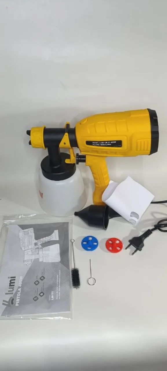 Pistola de Pintura pulverizadora Elétrica