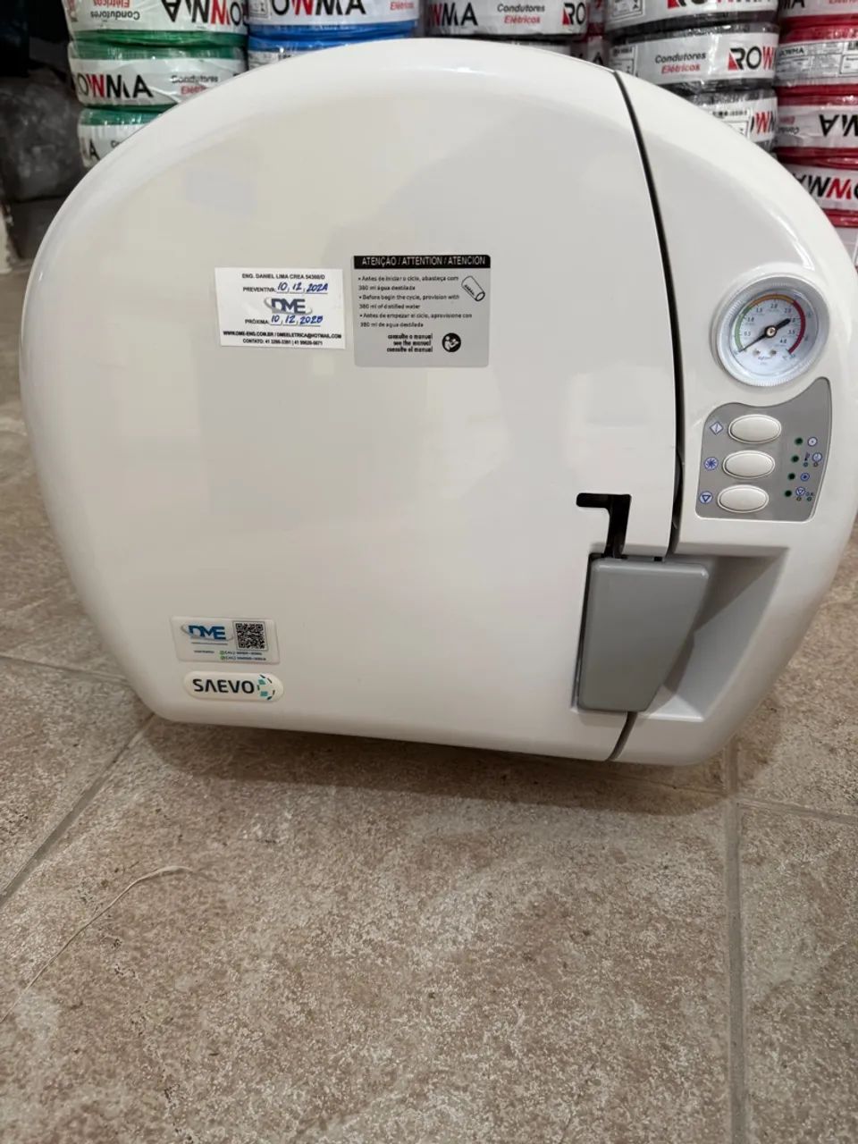Autoclave Saevo 21 litros pouquíssimo uso 