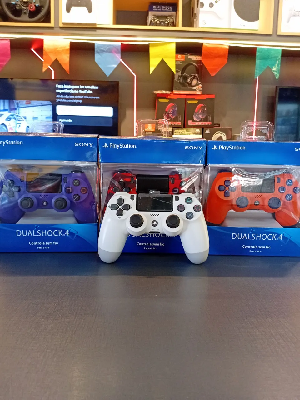 Controles Dualshock 4 Sony PlayStation