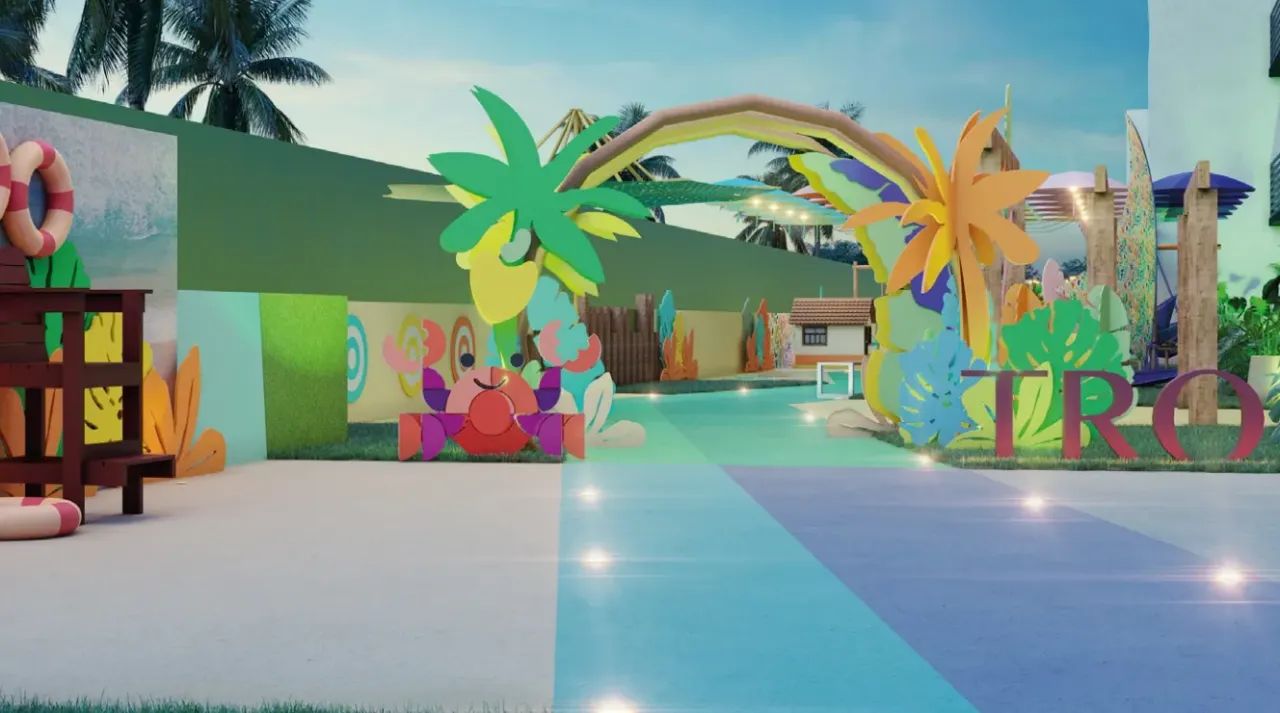 STUDIO MOBILIADO FRENTE PISCINA  NATURÊ ECO RESIDENCE - Foto 6