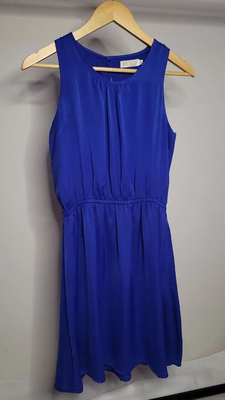 Vestido regata azul - Tamanho G - Foto 2