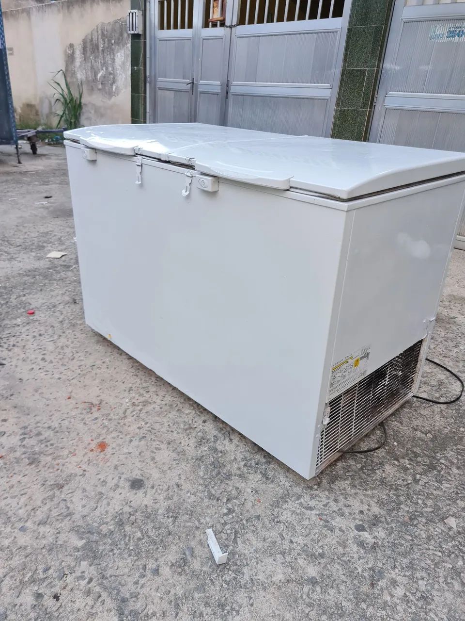 Freezer horizontal dupla ação eletrolux com controle de temperatura motor todo original  - Foto 5