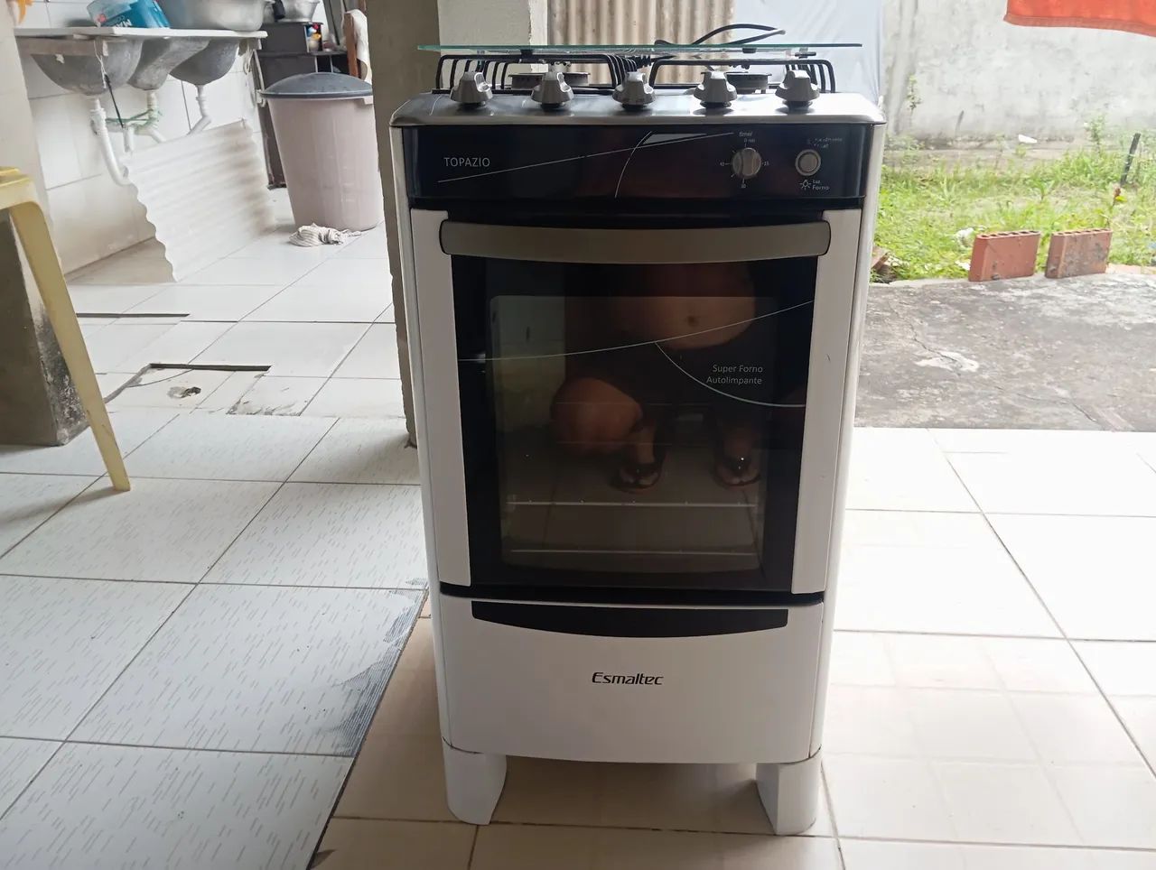 Fogão 4 Bocas Esmaltec Topazio - Foto 5