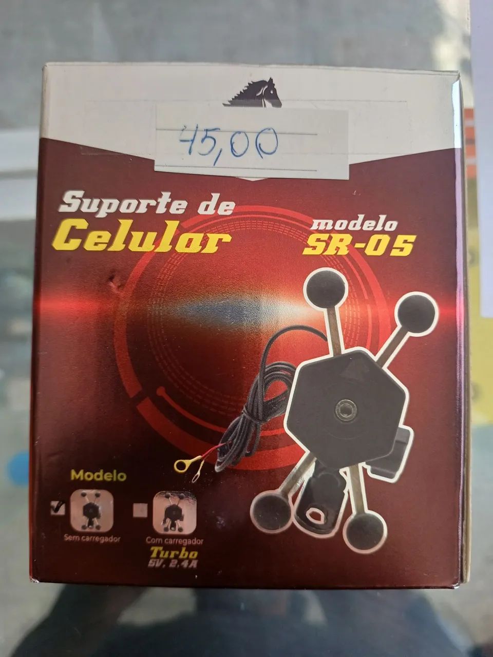 Suporte celular moto
