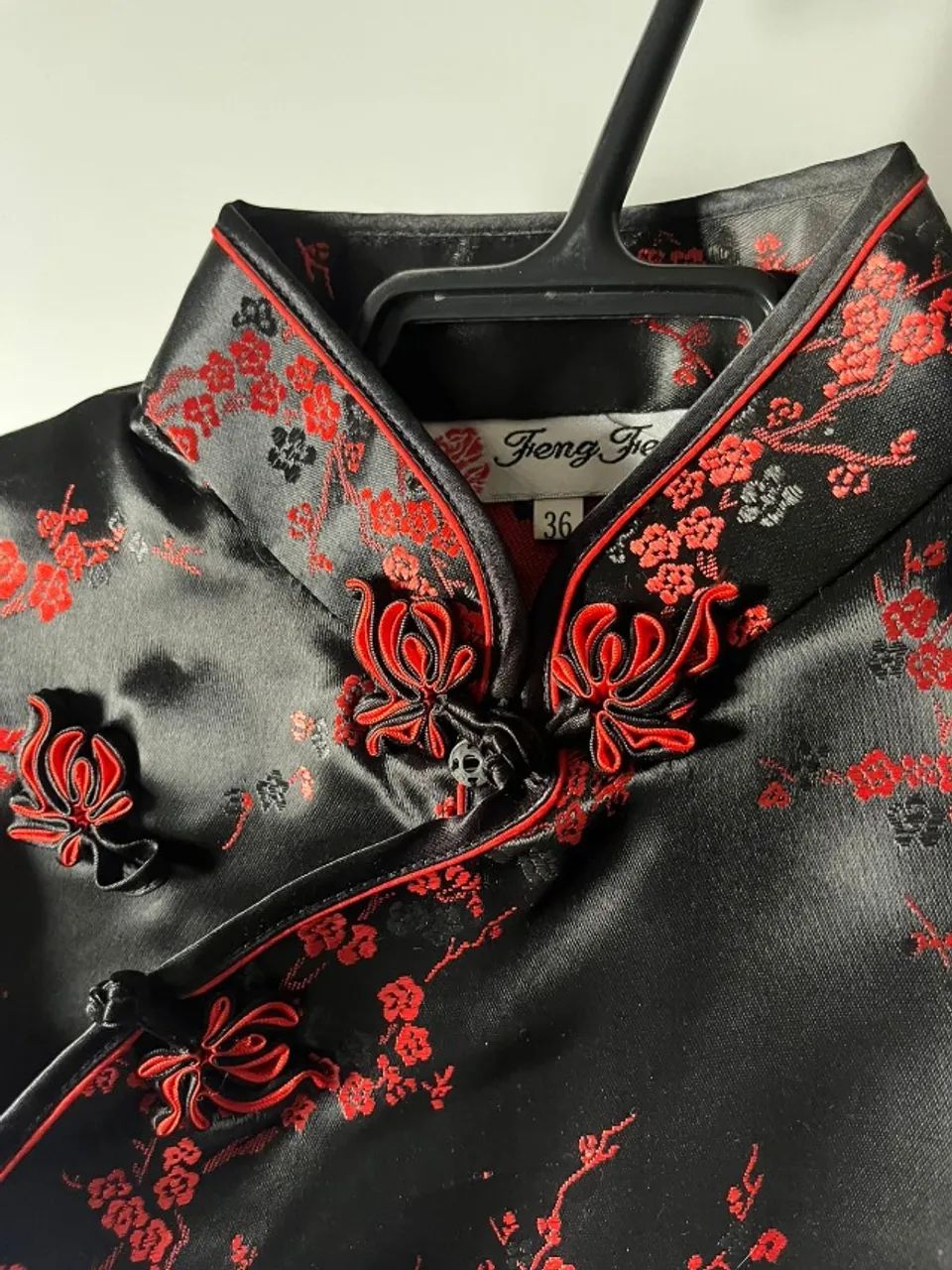 Vestido oriental de cetim - Foto 4