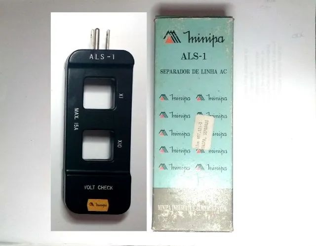 Separador de Linha Minipa ALS-1  Escala X1 X10 para Amperimetro