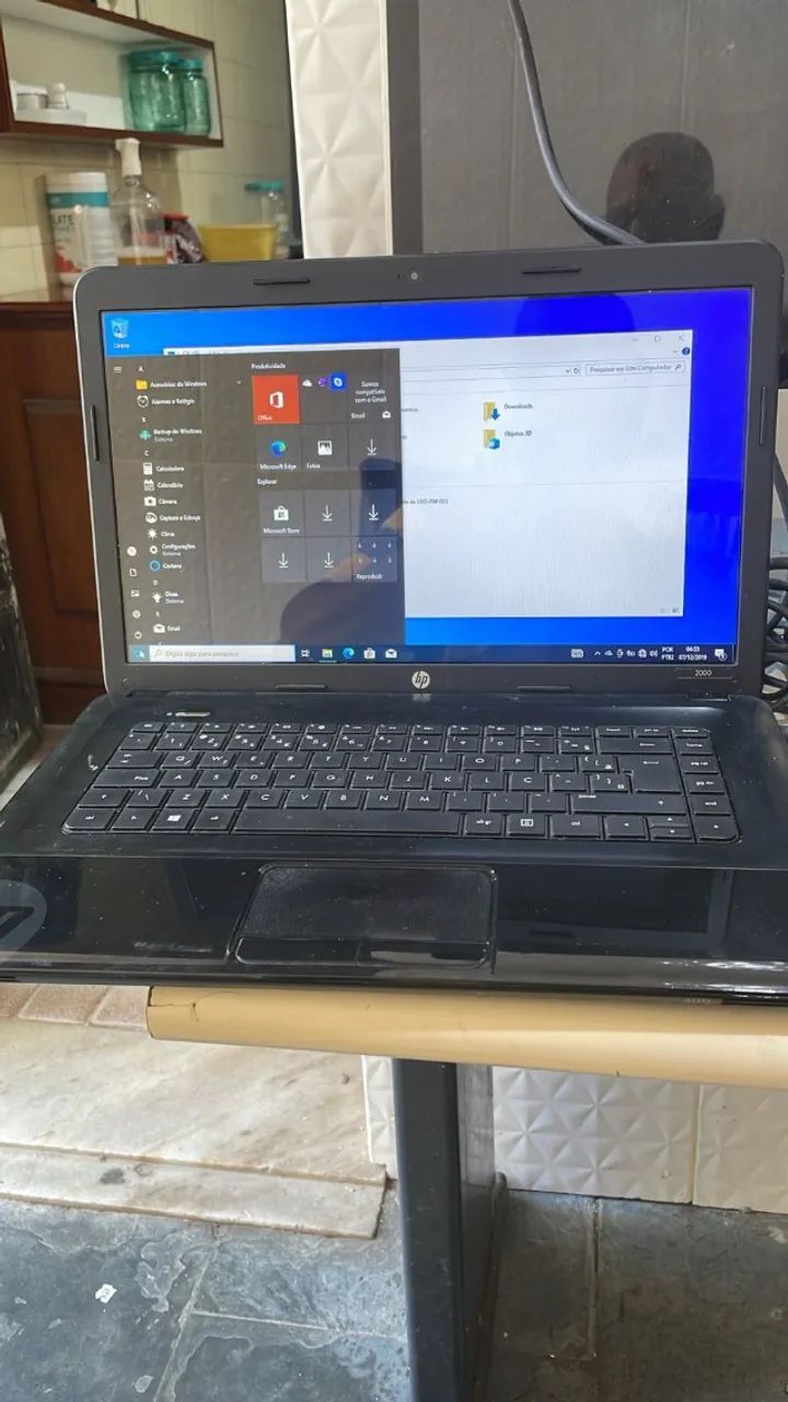 notebook hp core i3 tela grande excelente - Foto 5