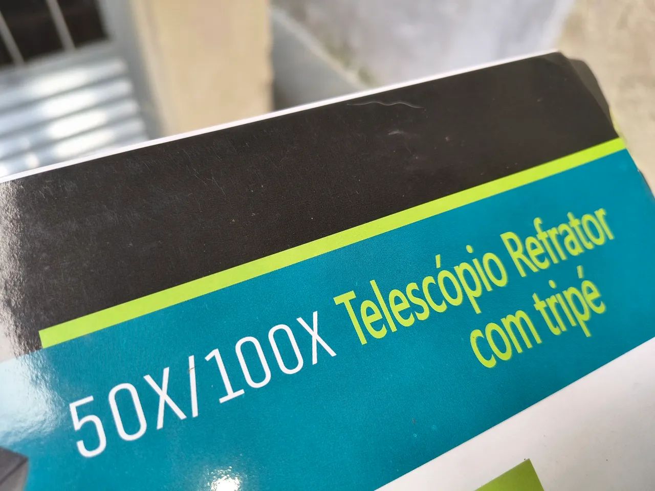 Telescópio refrator com tripé  - Foto 4
