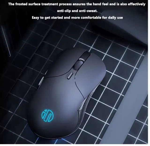 Mouse Inphic B1 Preto - Foto 4