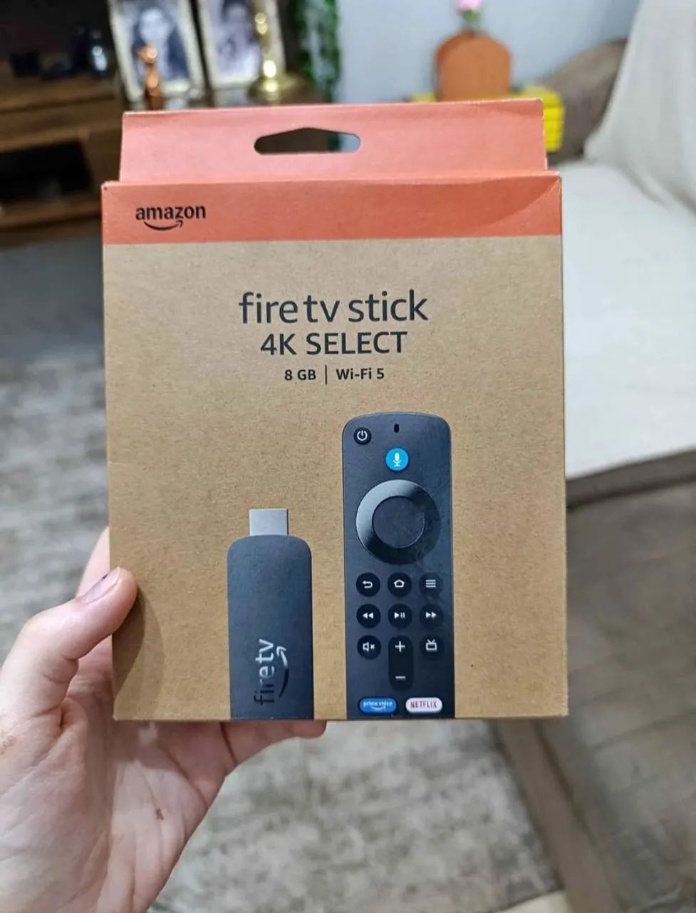 Dispositivo de Streaming Amazon Fire TV Stick 4K Select com Alexa e Wi-Fi - Foto 5
