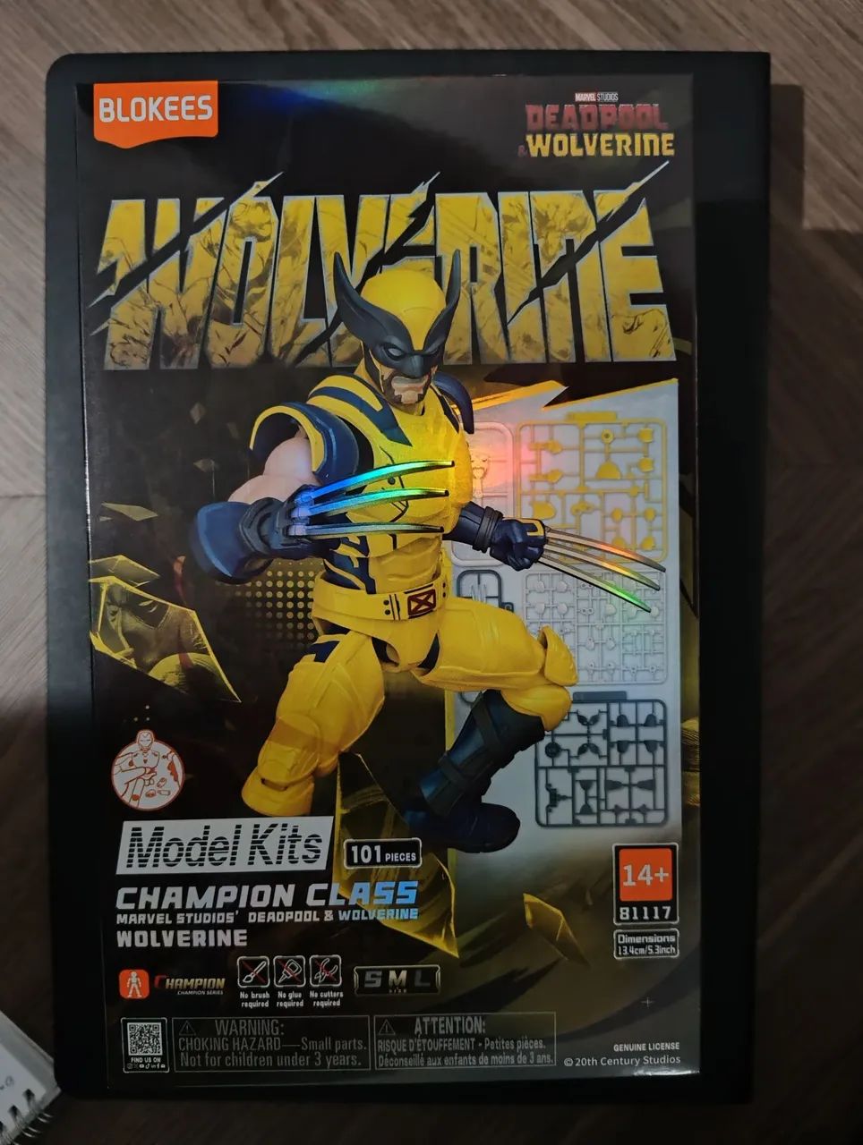 Blokees Wolverine Selado Pronta Entrega  - Foto 2