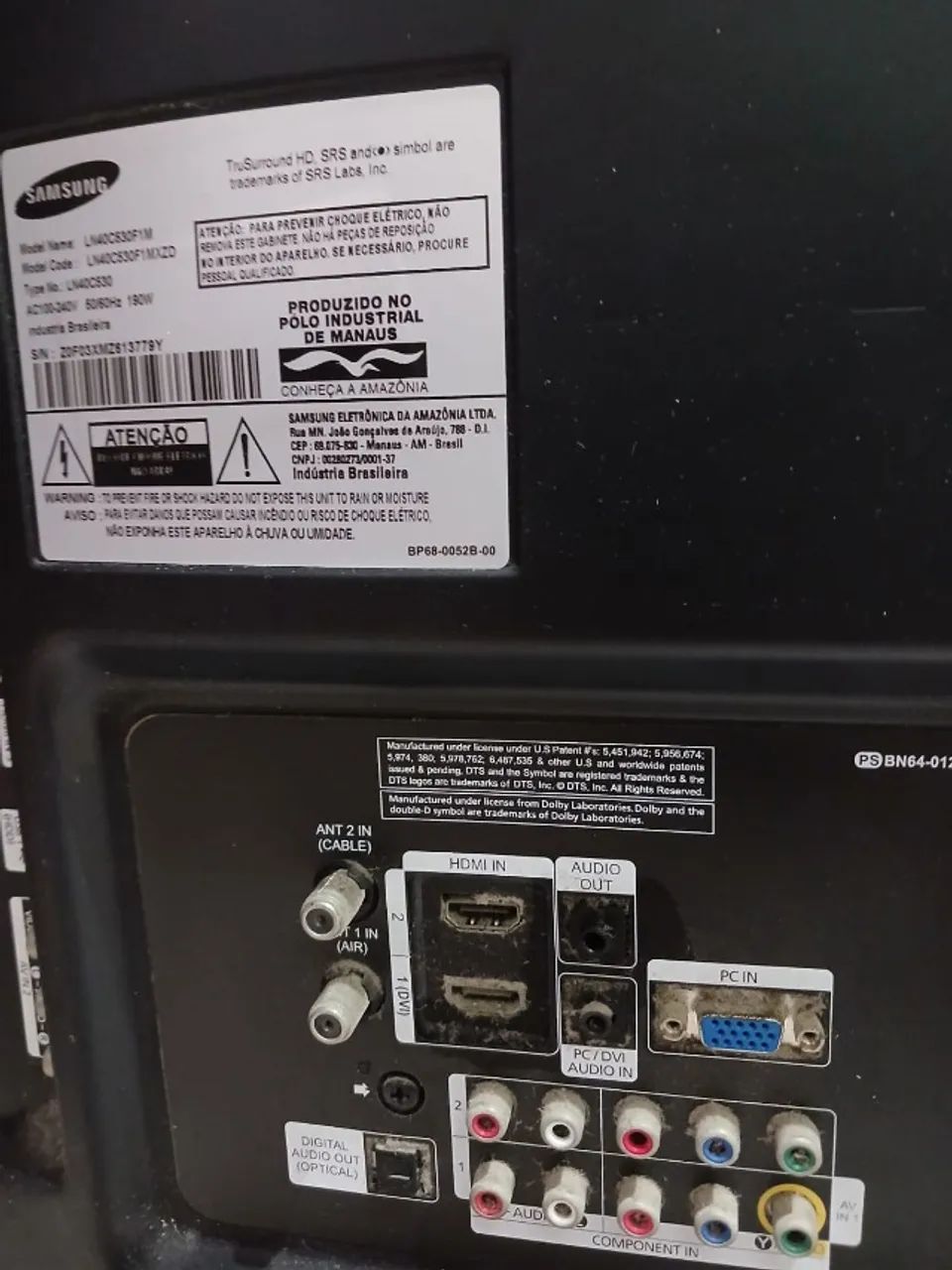 TV Samsung 32 Polegadas - Modelo D5000 - Foto 3