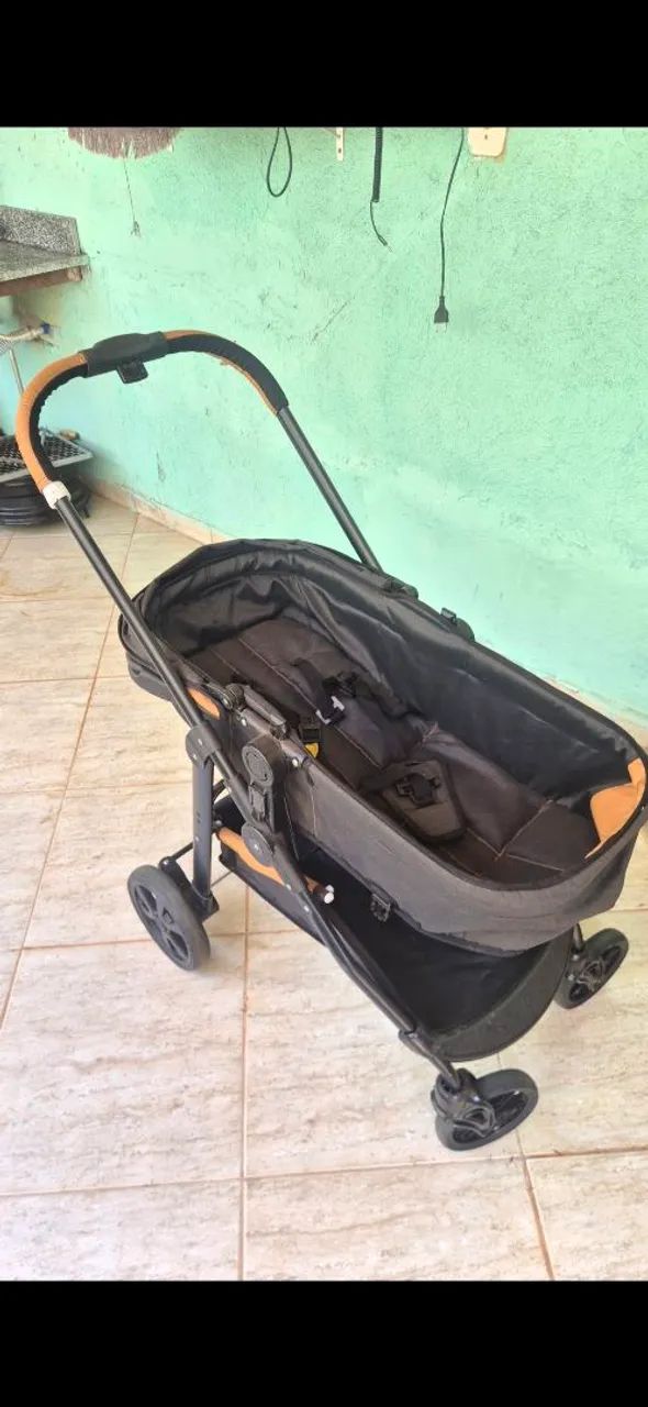 Carrinho com bebe conforto  - Foto 5