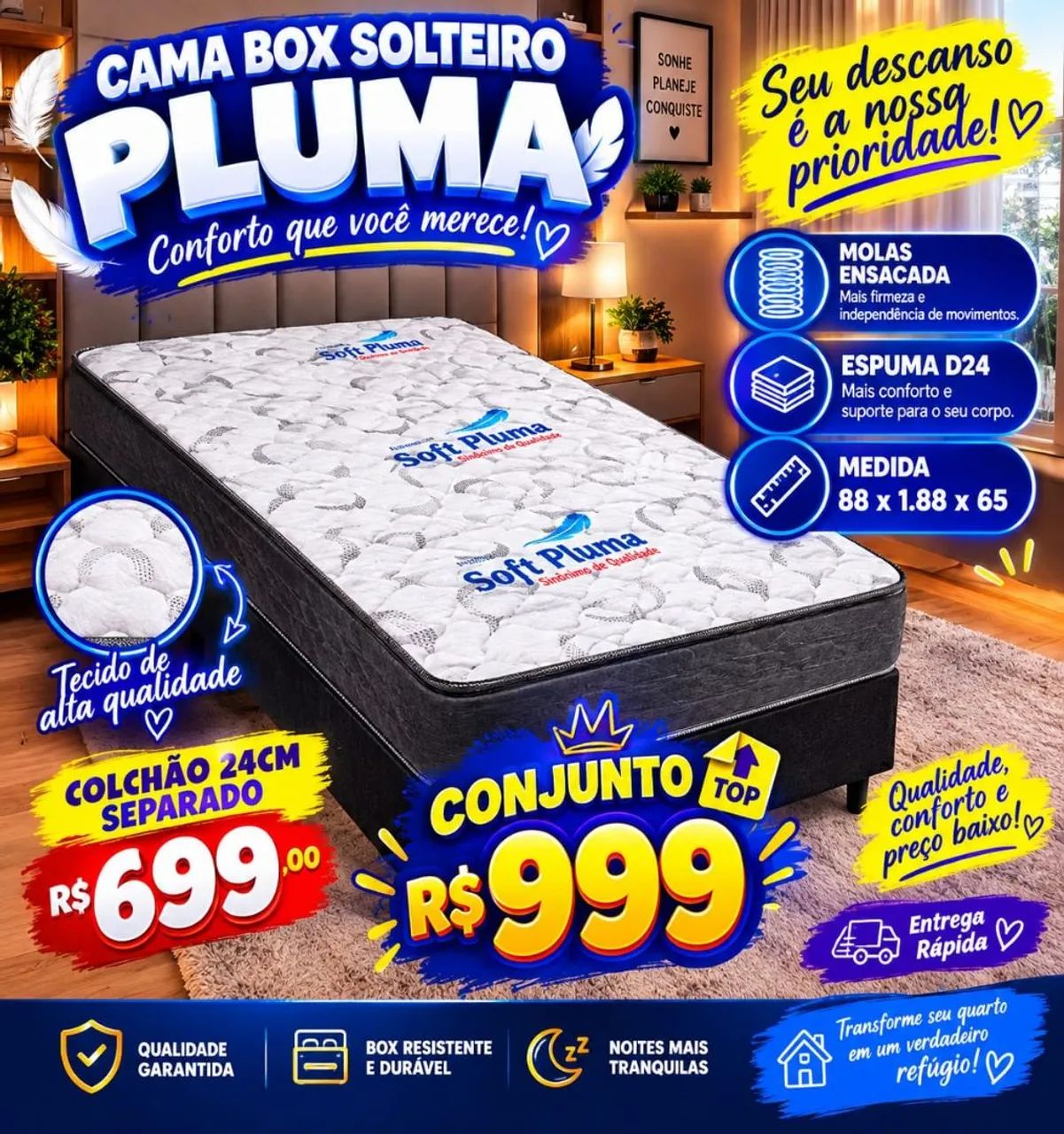 Cama box 