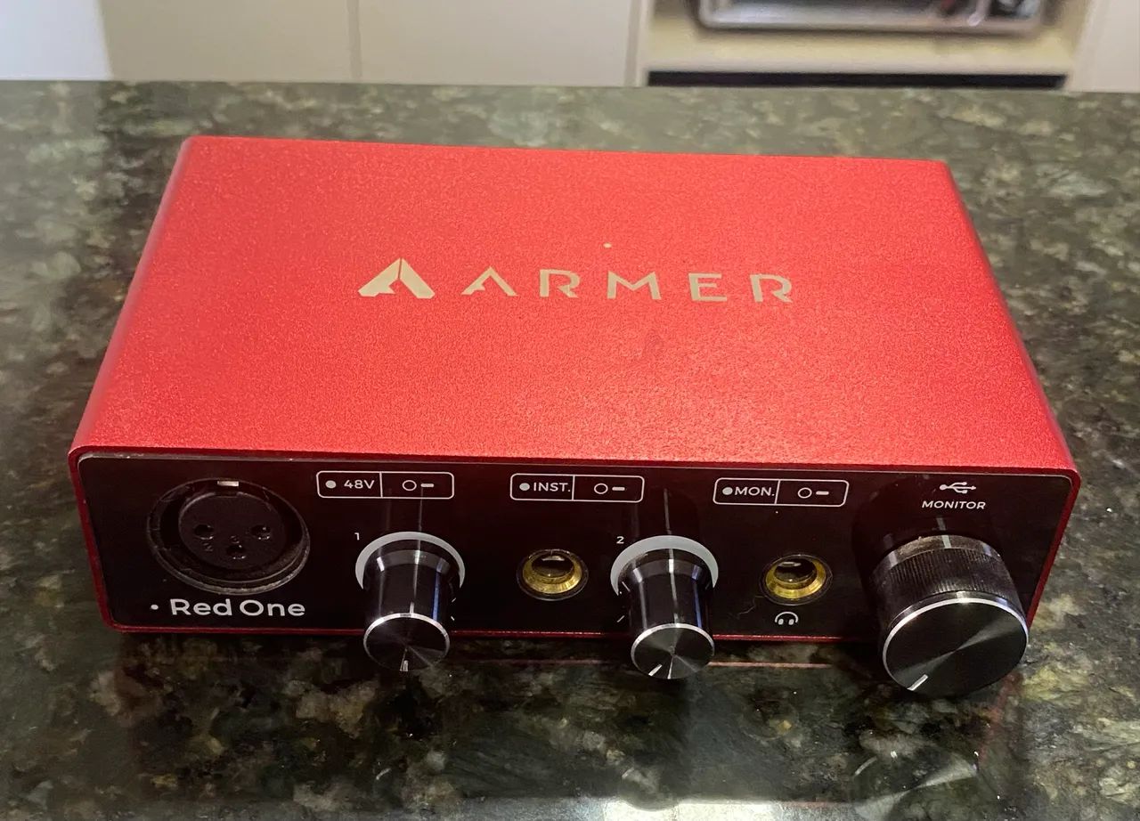 Interface de Áudio Armer Red One - Foto 4