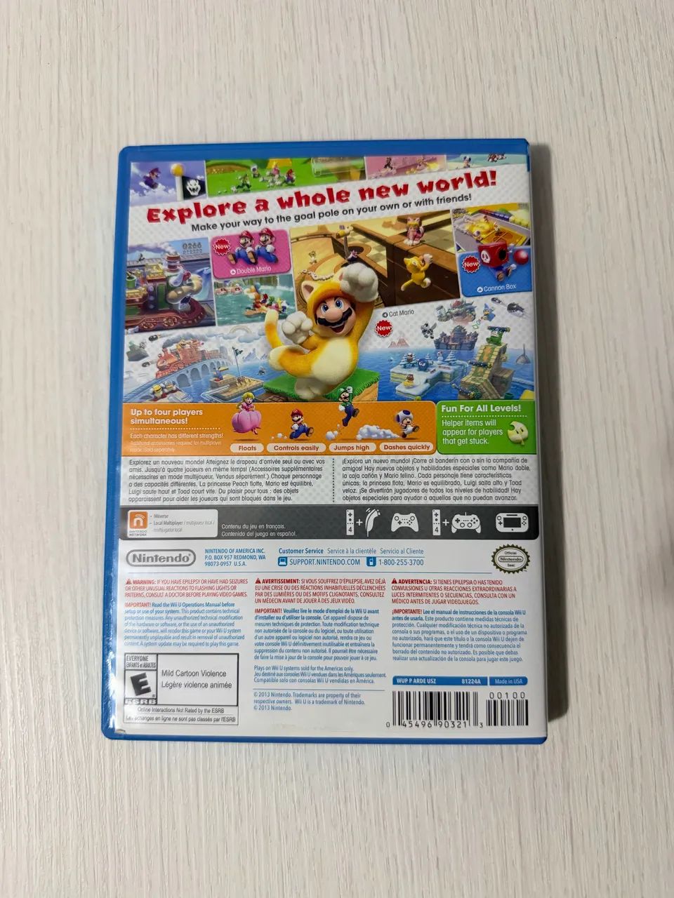 Jogo Super Mario 3D World Wii U - Foto 2