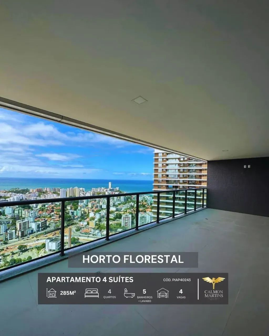 APARTAMENTO Horto Florestal LUXO E SOFISTICAÇÃO COM 4 SUÍTES com 285M²