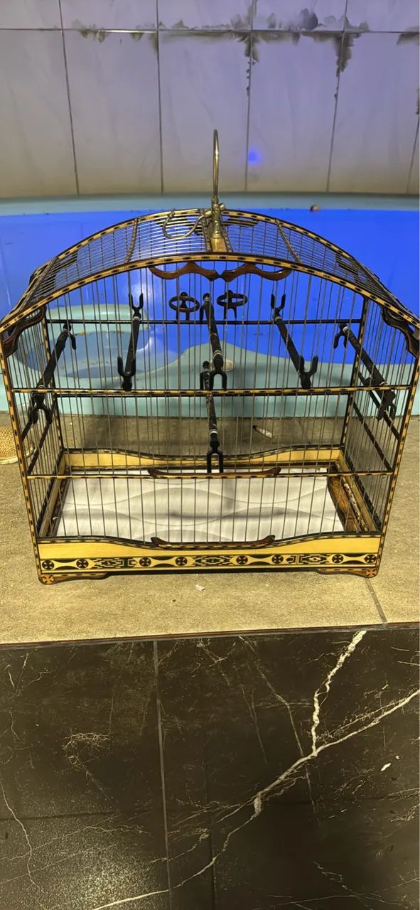 Gaiola coleiro luxo torneio  - Foto 2