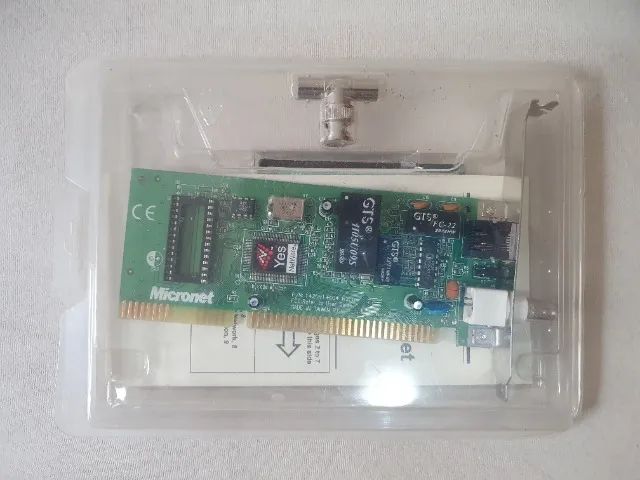 Placa de rede padão Isa 16 Bits nova no blister - Foto 3