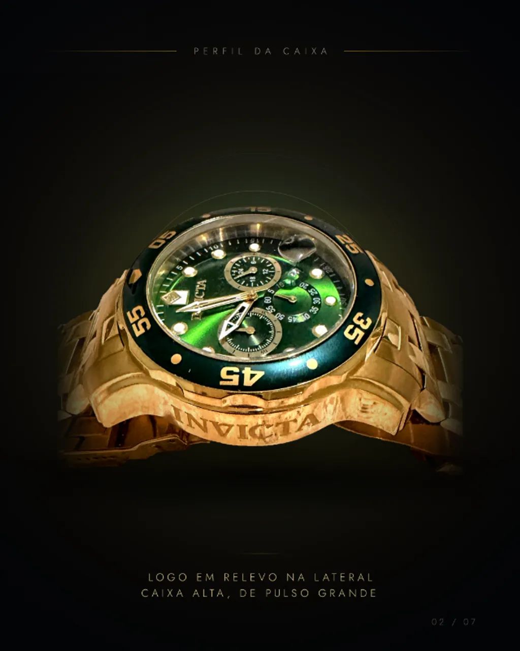 Relógio Invicta Luxo - Foto 2
