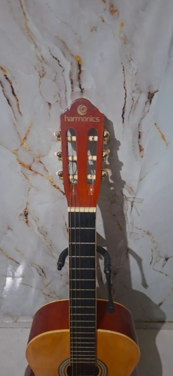 Belo violão acústico harmonics - Foto 2