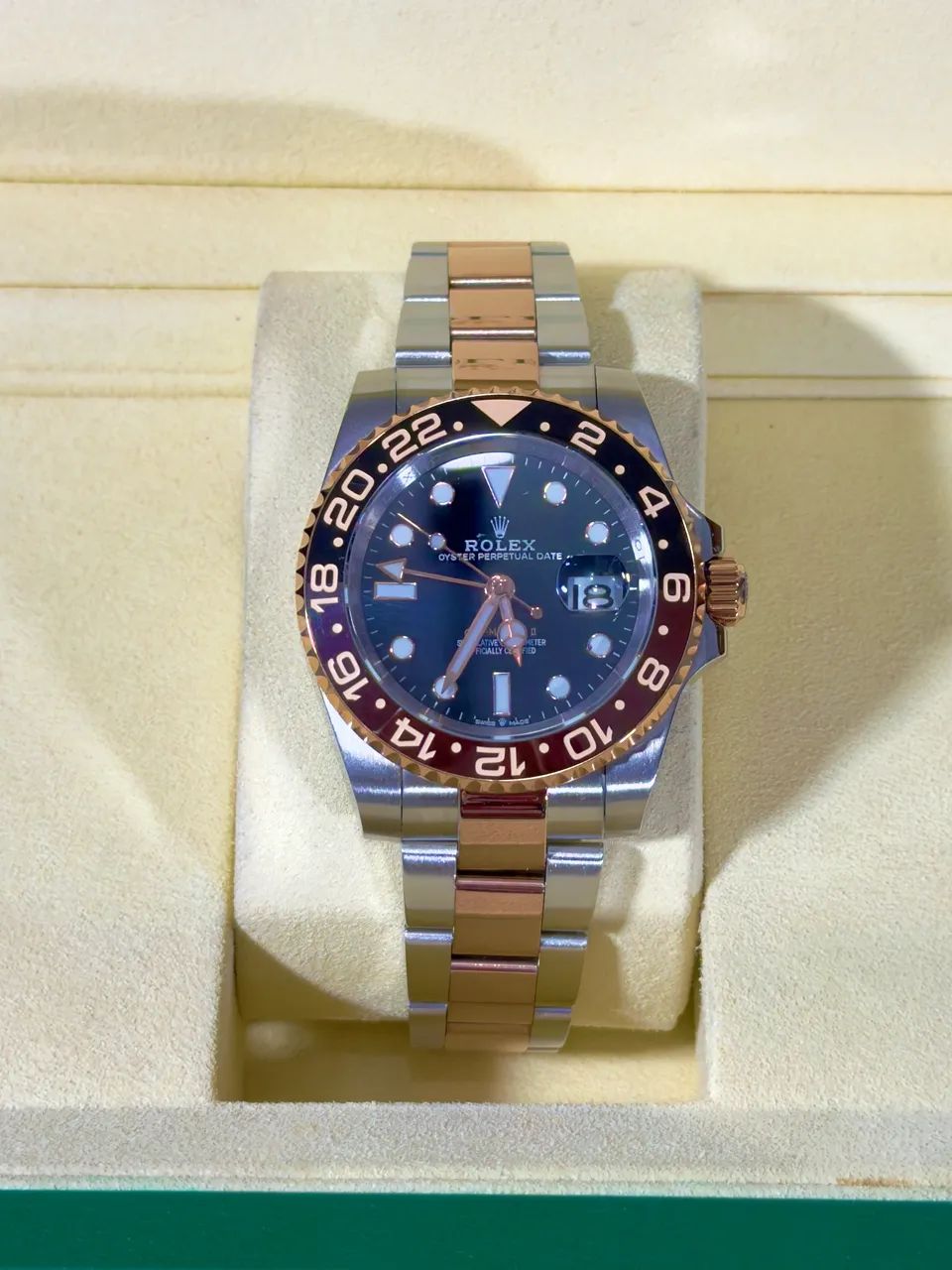 Plus relógio ROLEX GMT MASTER II ROOTBEER - Foto 2