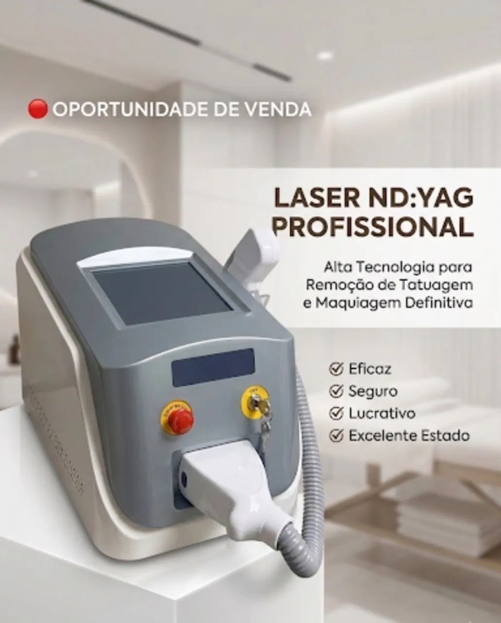 Máquina de Remoção á Laser