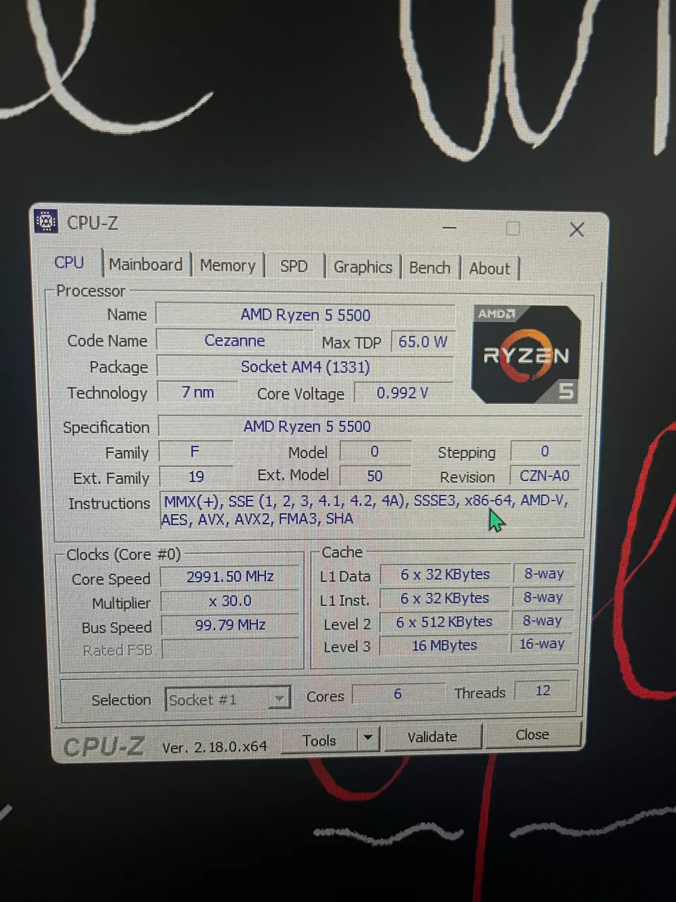 Processador AMD Ryzen 5 5500 - Processadores - Campo Grande, Rio