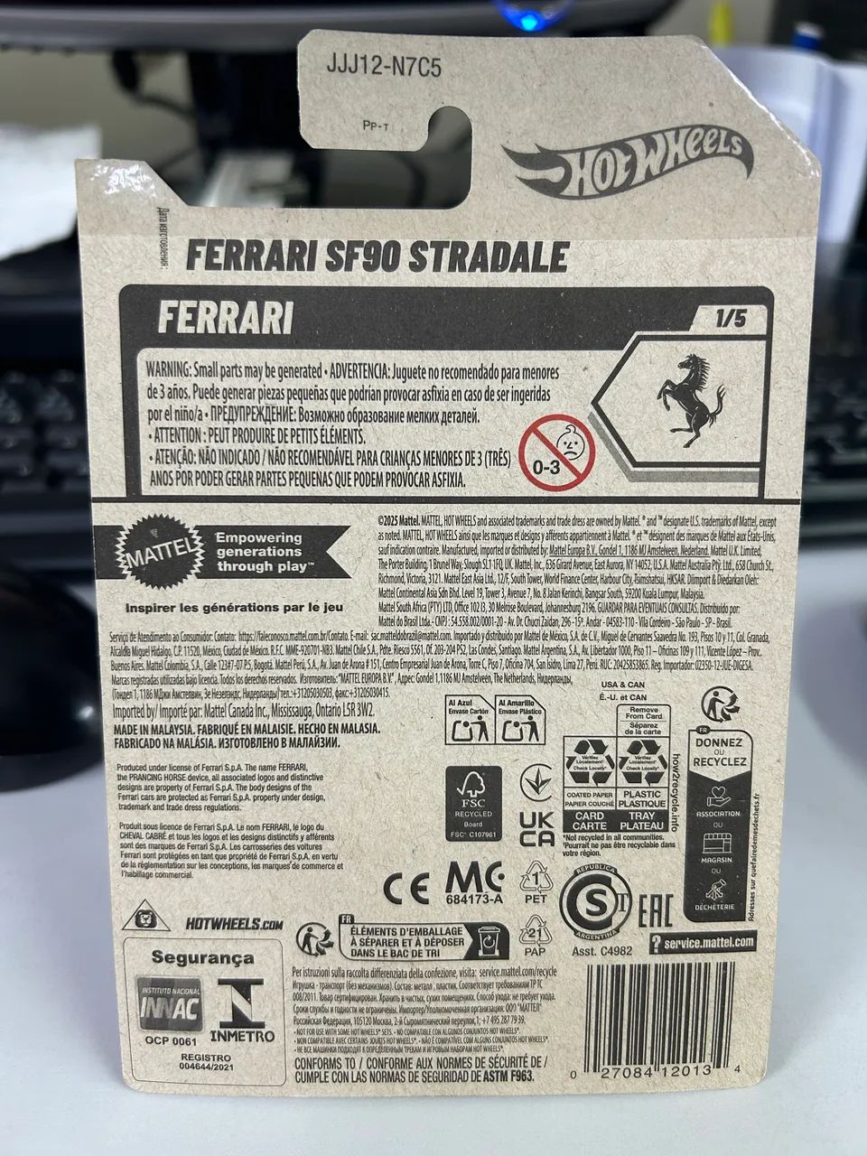 Hot Wheels Ferrari SF90 Stradale + brinde - Foto 3