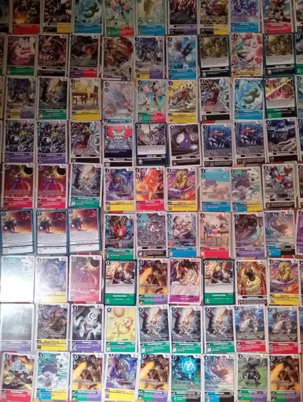 50 Cartas de Digimon Originais - Foto 2