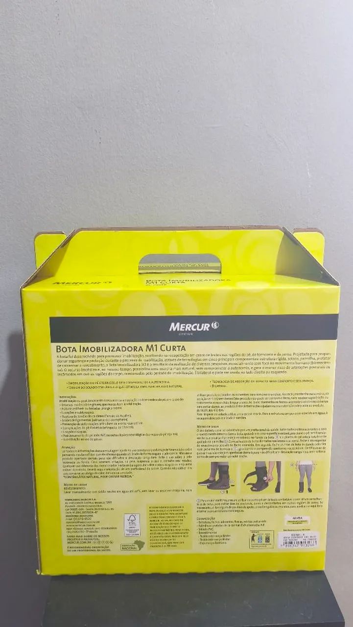 BOTA IMOBILIZADORA M1 CURTA "Mercur" - Foto 2