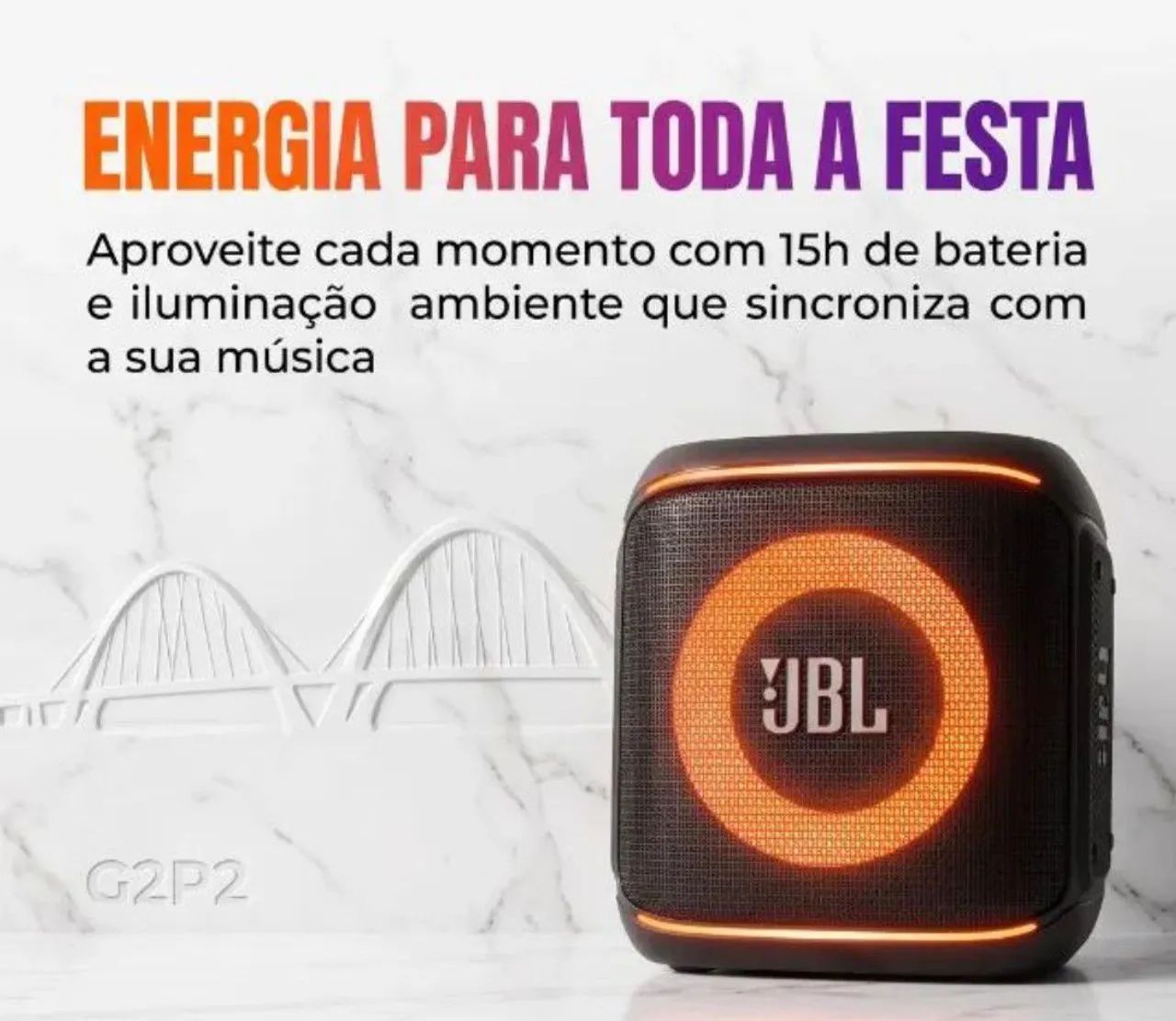 JBL encorre com 2 microfones - Foto 5