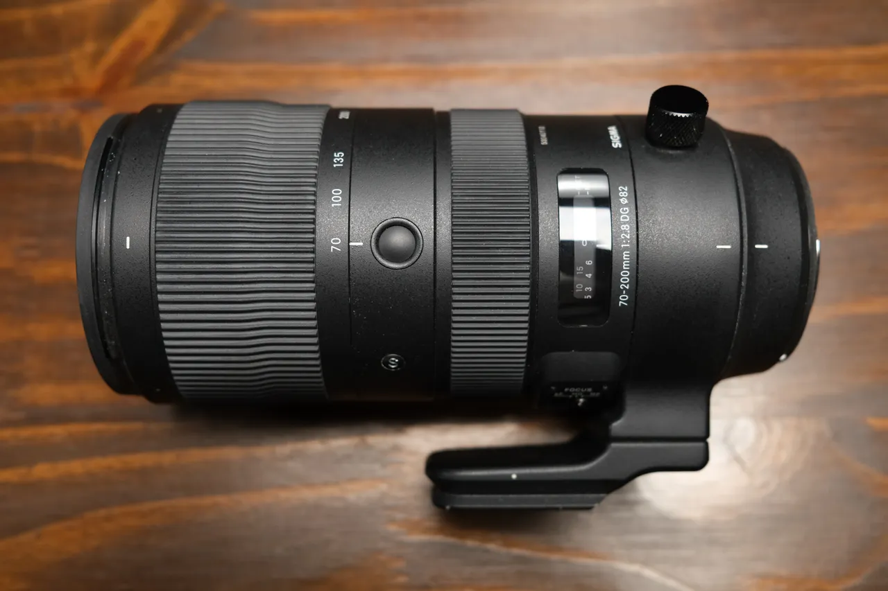 lente sigma 70 200mm