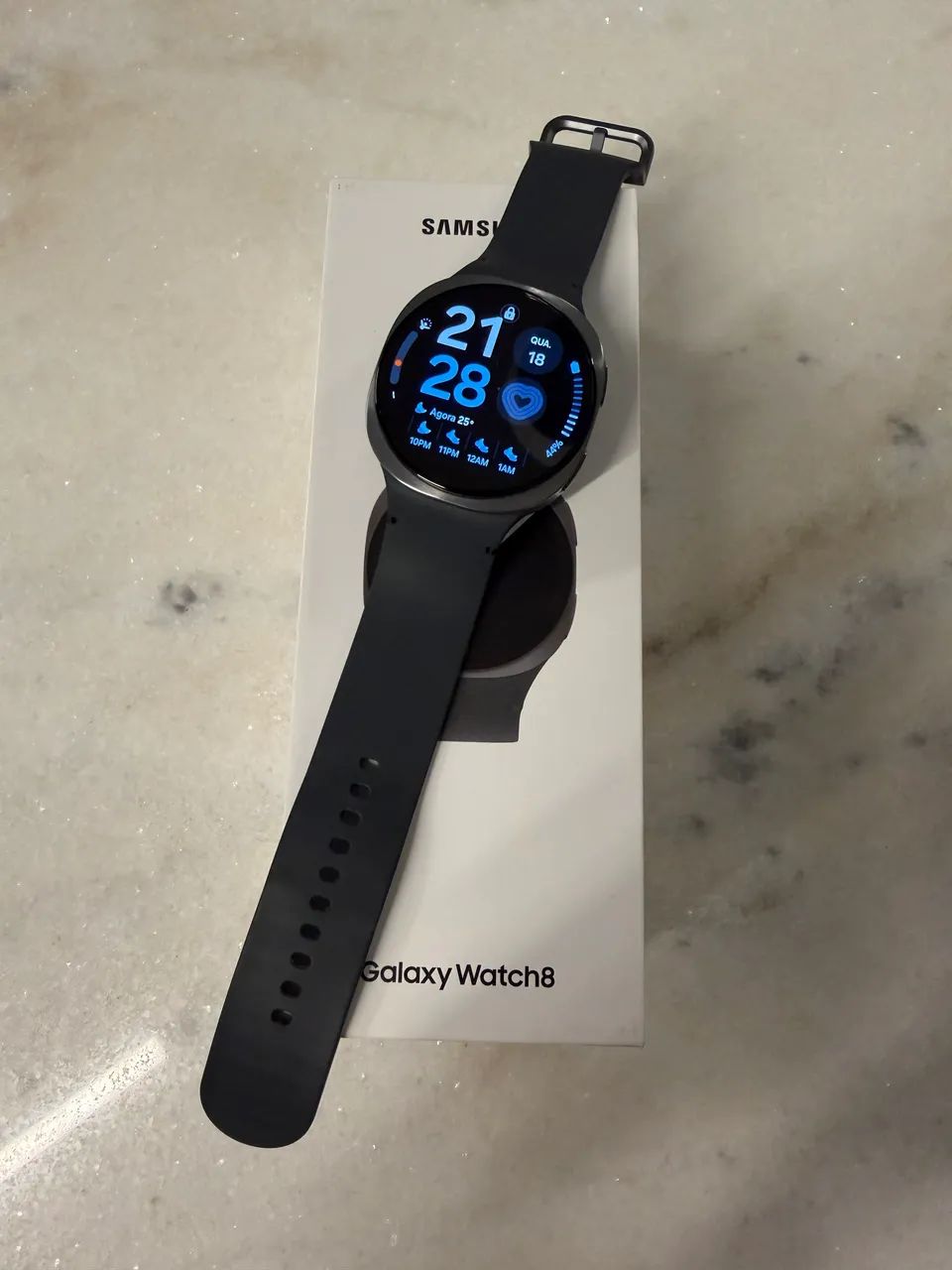 Galaxy Watch 8 (pouco tempo de uso)