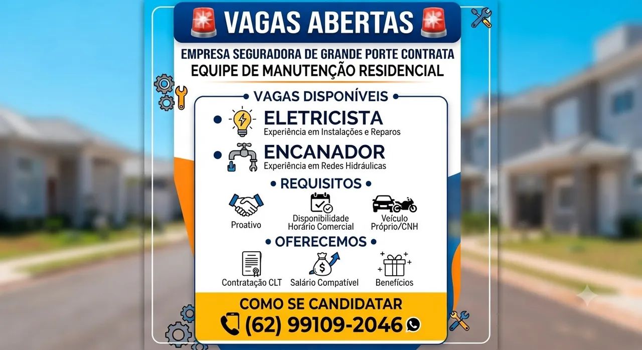 Vagas de emprego