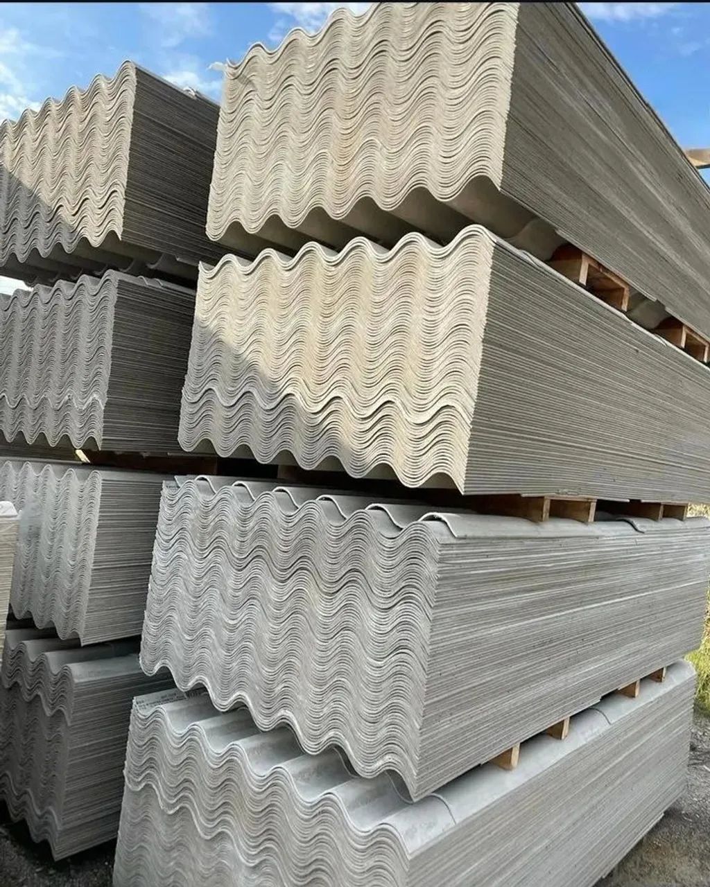 Telha de fibrocimento casalit 2.44x1.10 5mm com frete grátis e parafusos grátis 
