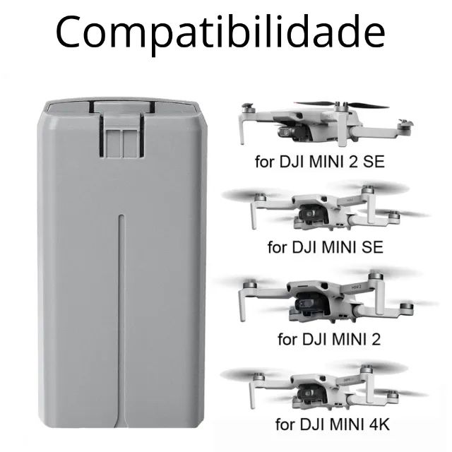 Bateria Para Drone Dji Mini 4k / Mini 2 / Mini 2 SE Lacrada - Foto 2