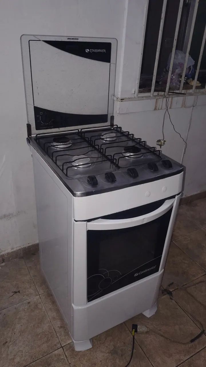 Fogão 4 bocas funcionando perfeitamente ENTREGO  - Foto 4