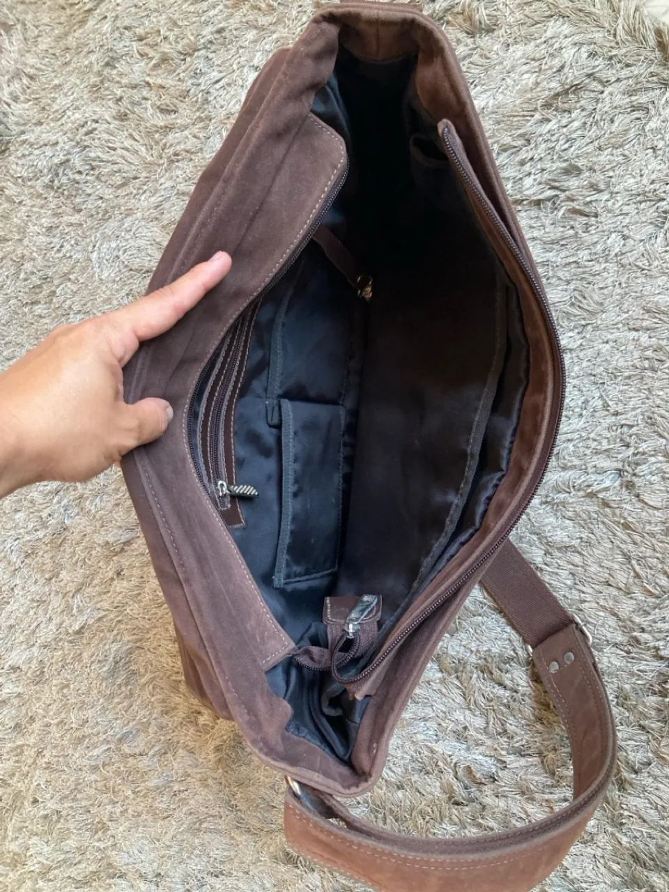 Bolsa Marrom Executiva - Foto 4
