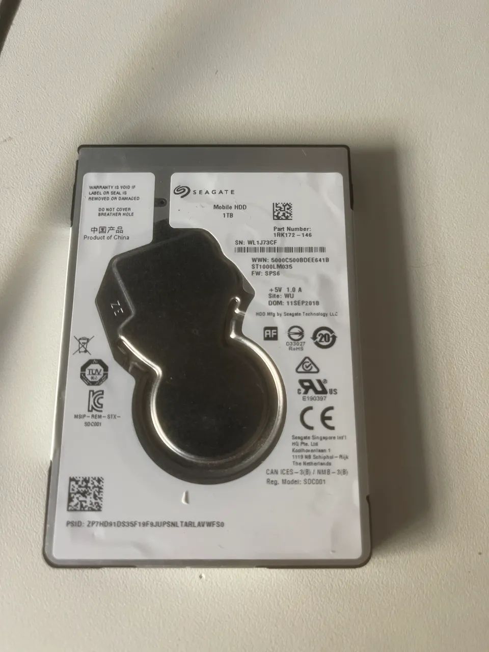 Hd 320Gb SEAGATE
