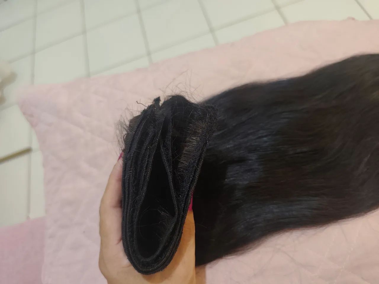 Vendo  mega hair 50 cm - Foto 3