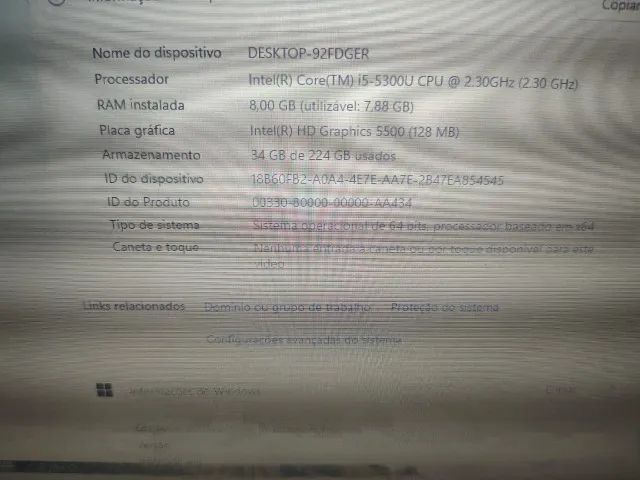 Notebook Elitebook HP 840 g2 8gb core i5 (2) - Foto 3